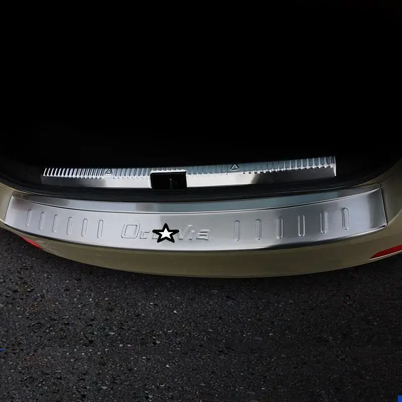 Авто Модифицированная хромированная автоматическая решетка кузова багажника внешняя лиха молдинги аксессуары Чехлы для отделки деталей 18 19 для Skoda Rapid