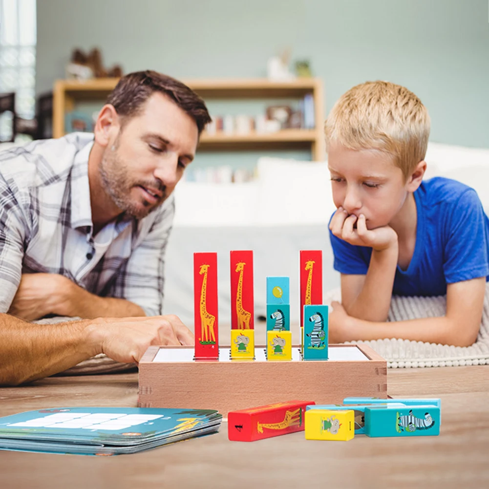 Детская деревянная головоломка судоку игра логика родитель-ребенок