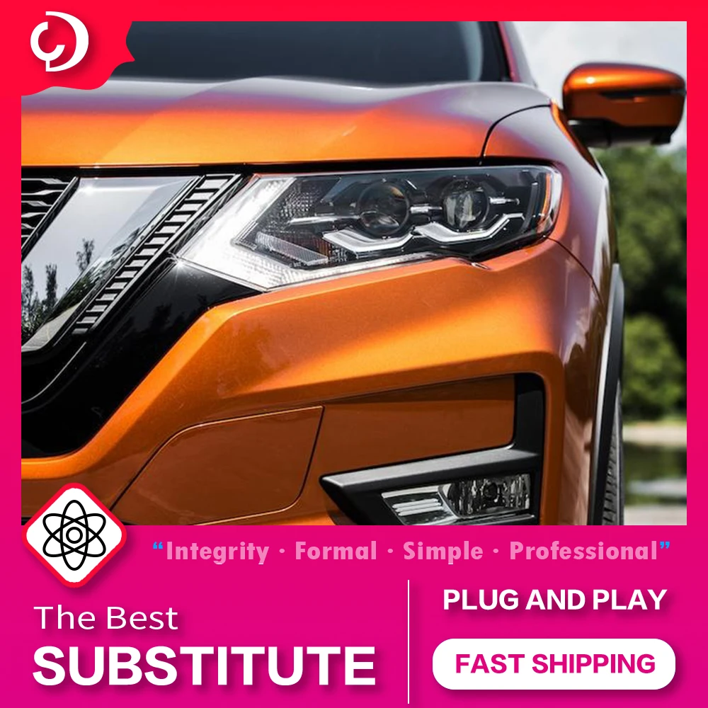 

AKD автостайлинг фары для Nissan X-Trail Xtrail 2017 светодиодная фара DRL Передняя лампа светодиодный проектор автомобильные аксессуары