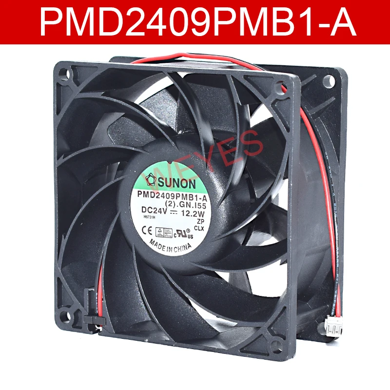 Оригинальный двухрядный охлаждающий вентилятор SUNON PMD2409PMB1-A DC24V 12,2 W