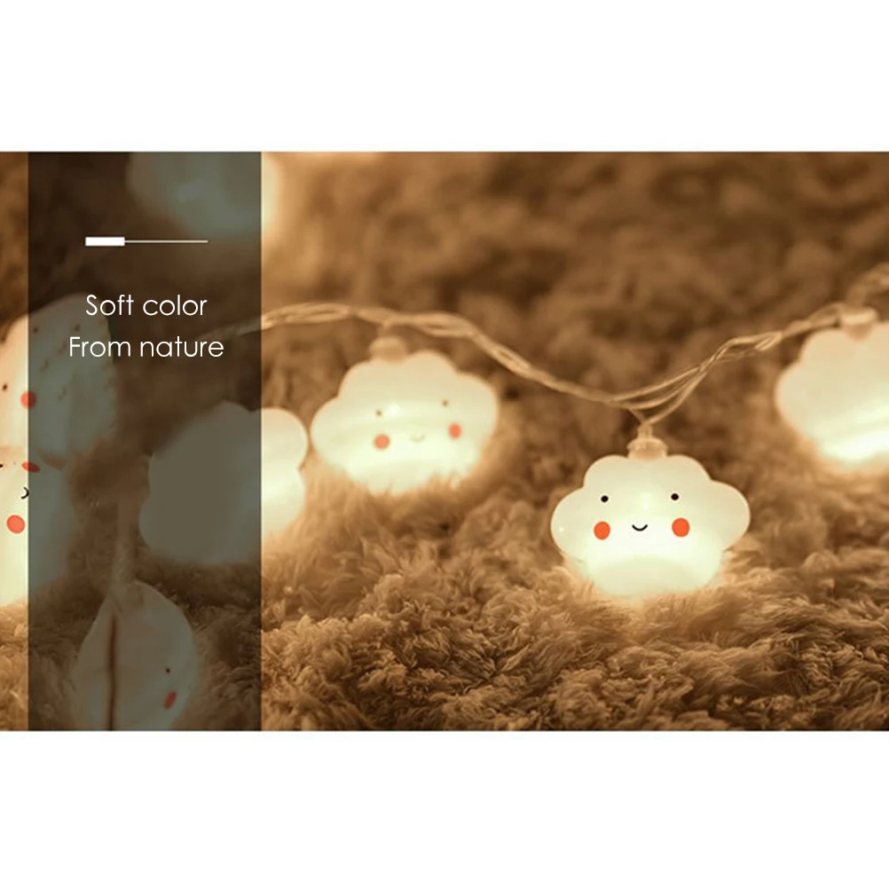 Гирлянда с белыми облаками 20 светодиодов|Светодиодная лента| |