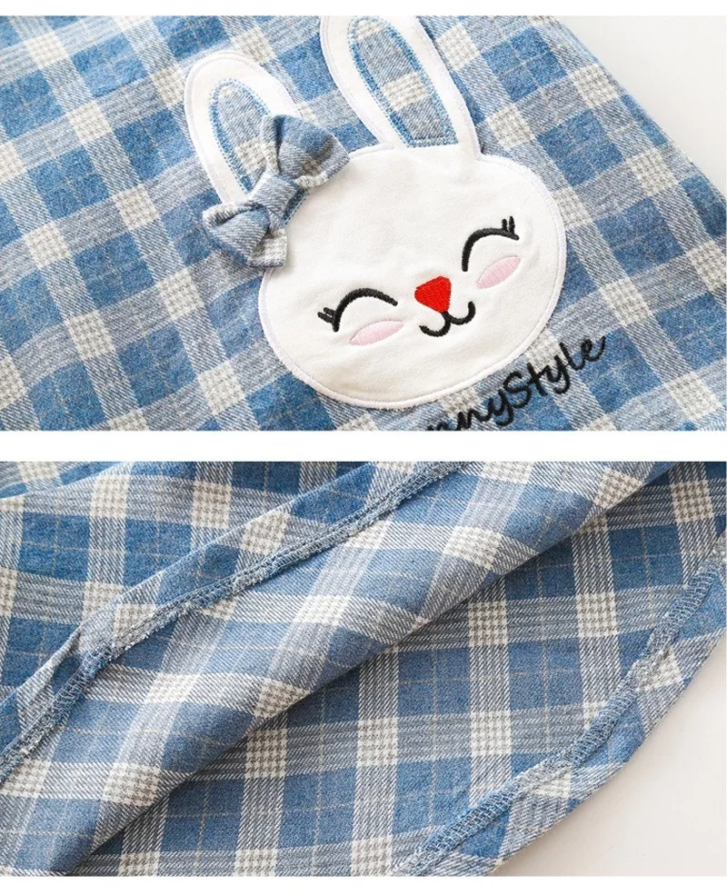 Одежда для детей повседневные платья в клетку девочек-подростков праздничное