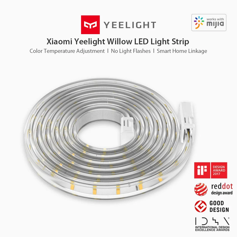Yeelight Willow 30 м светодиодный светильник с регулировкой цветовой температуры умный дом связь WiFi приложение контрольная лента для Xiaomi Mi дома
