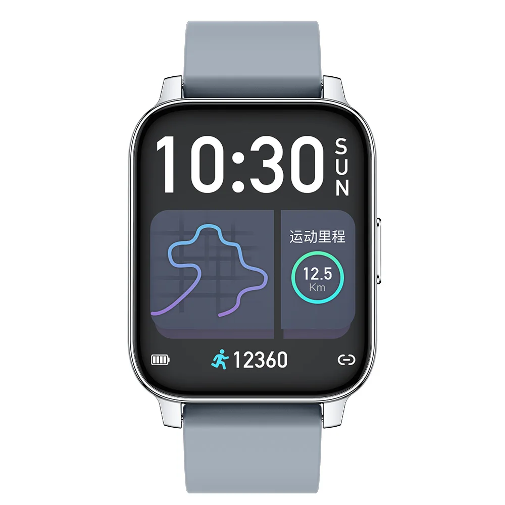 

Rogbid Rowatch 2 Full Touch Smart Watch Heart Rate 1.69" Bluetooth 5.0 Sleep Monitor Fitness Tracker Sport Watch Men IOS Android