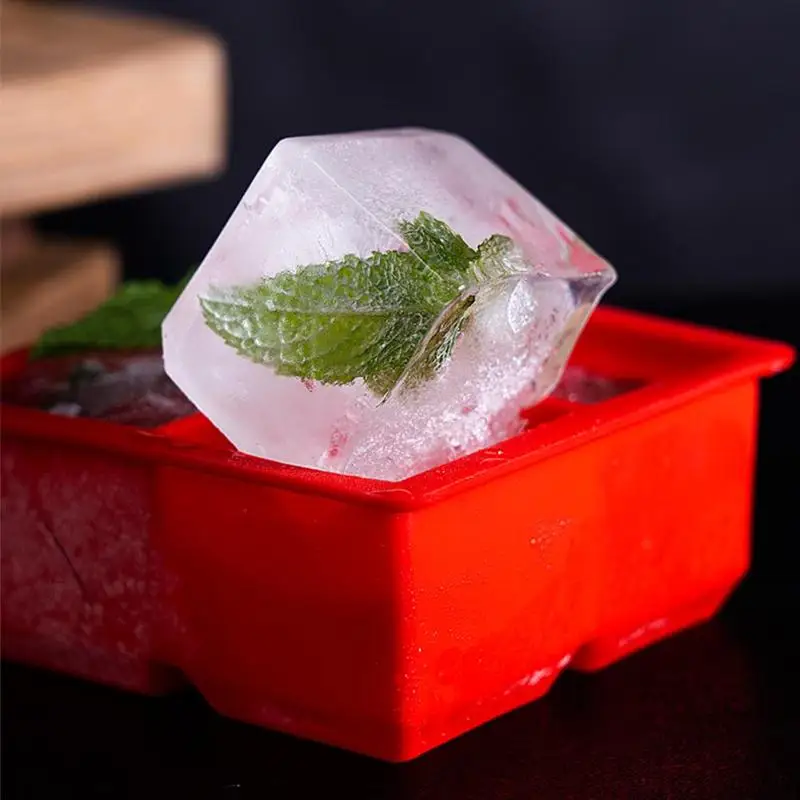 Форма для льда сделай сам с 4 отверстиями креативная Большая Огромная форма