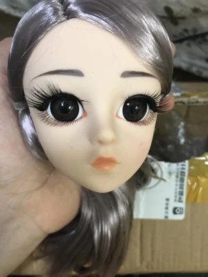 Новинка, 42 см, Bjd кукла, 24 шарика, шарнирная кукла, сделай сам, куклы с макияжем для девочек, обнаженное тело, кудрявые прямые волосы, 3D глаза, куклы, игрушки для девочек,игрушки куклы игрушки для девочек лол куклы