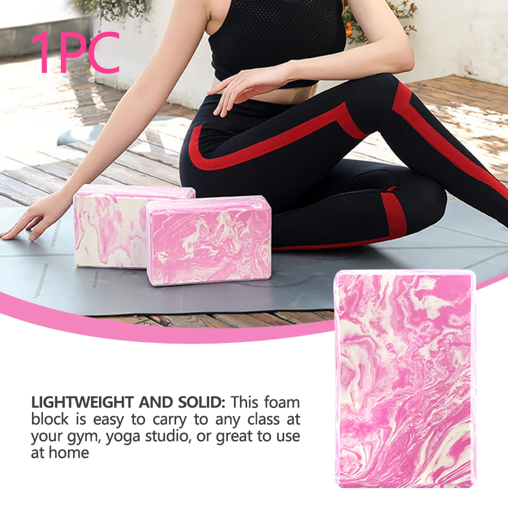 

Body Shaping Gym Yoga Block Improve Strength Balance Flexibility High Density Versatile EVA Foam Fitness Non Slip Training
