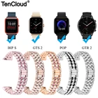 Ремешок из нержавеющей стали для Amazfit GTS 3 2 Mini GTR 3 Pro 2 2e eSIM