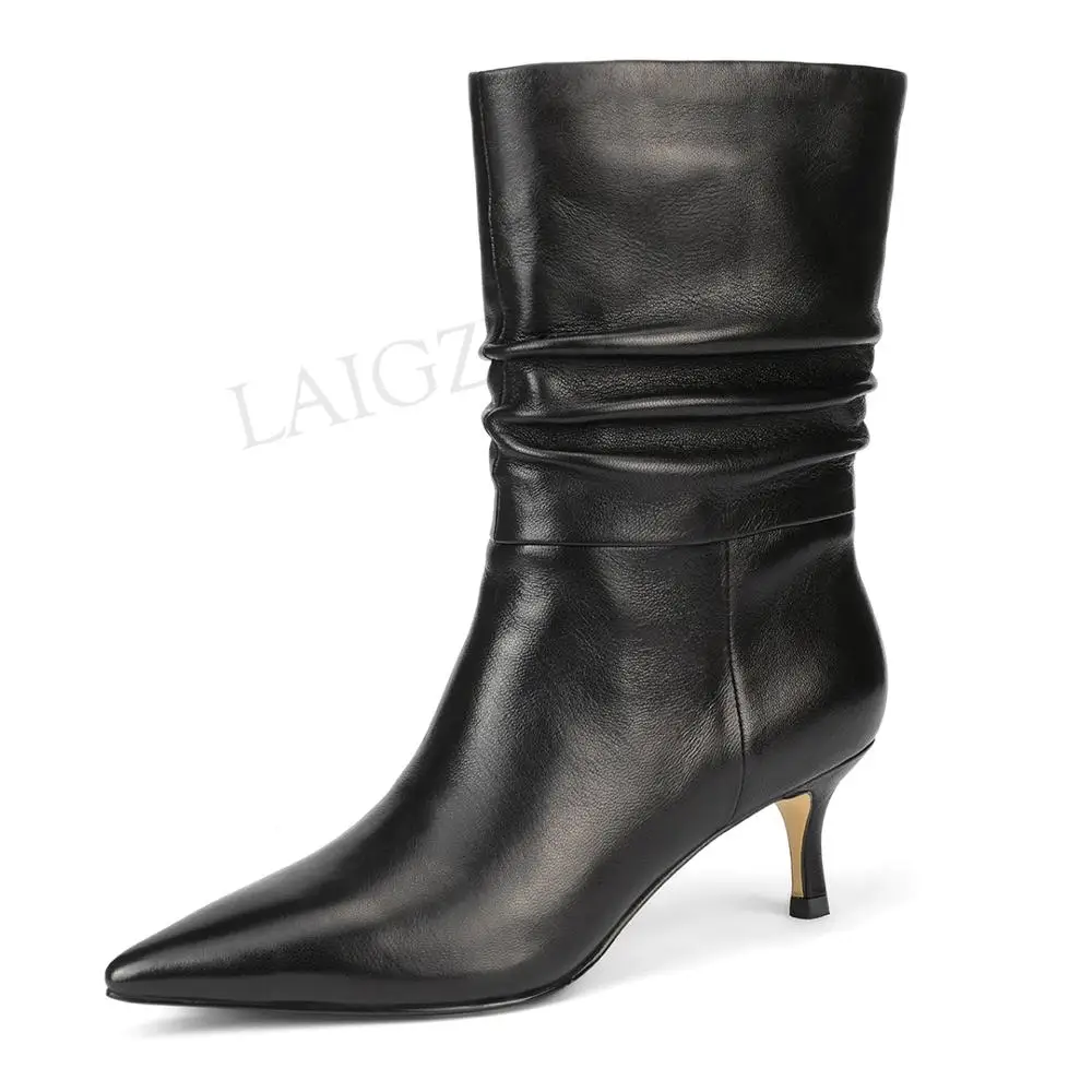 Ботинки женские без застежки на каблуке размеры 37 38 39 | Обувь