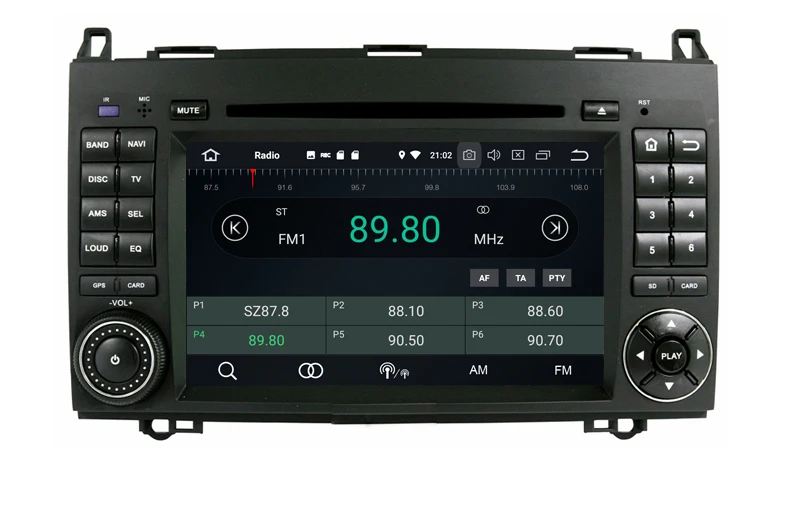 Автомобильный dvd мультимедийный плеер Android 10 0 для Mercedes Benz B200 W169 W245 Sprinter Vito Viano