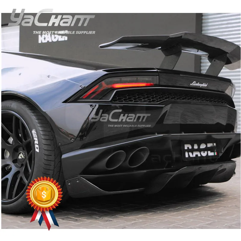 Стекловолокно FRP GT Wing подходит для 14 17 годов оформления LP610 4 Coupe Spyder LB LP LW Works V2