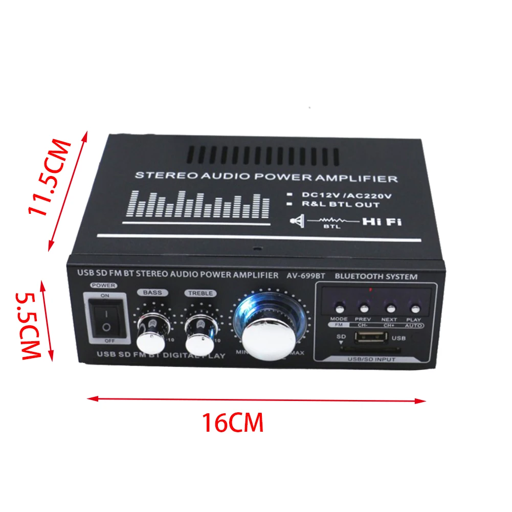 DC 12V динамик 2 0 канальный мини HiFi стерео музыкальный плеер FM сабвуфер Портативный