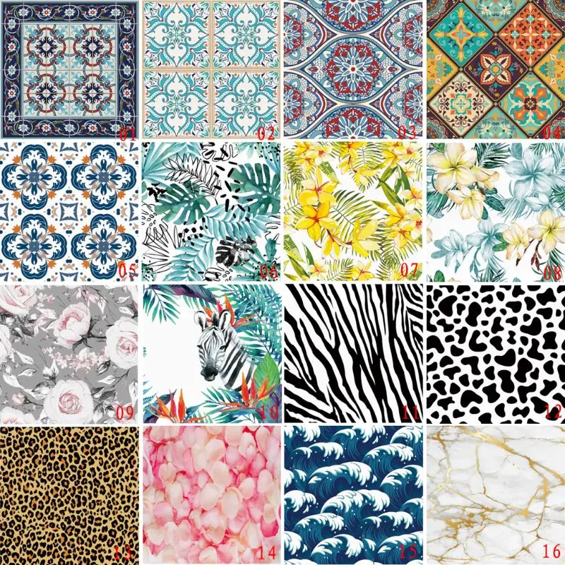 

Waterproof Geometric Table Decals Desk Self-adhesive Stickers Decor Ornaments Home Decoration Accessories