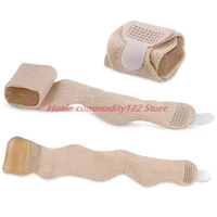 new 2pcs1pcs hallux valgus corrector for toes silicone bandage valgus correction of the thumb big toe separator foot care tool