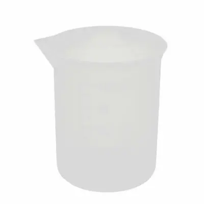 

100ml Laboratory Plastic Liquid Container Measuring Cup Beaker Clear