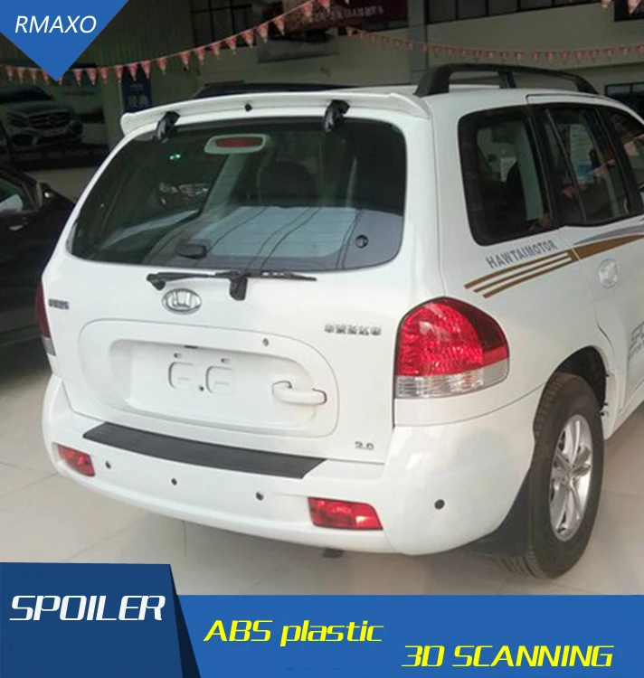 Спойлер для Hyundai SantaFe 2006 2015 задний спойлер из АБС пластика Santa Fe|Спойлеры и крылья| |