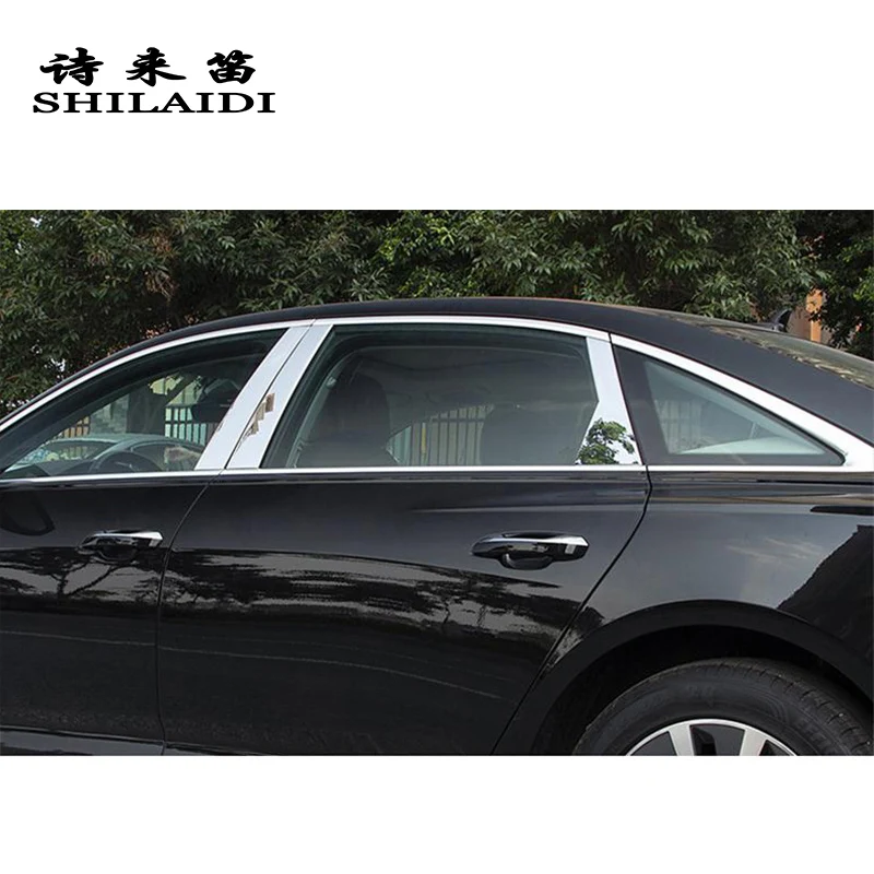 Стайлинг автомобиля Окно B-столбы Декоративные Чехлы наклейки панель из