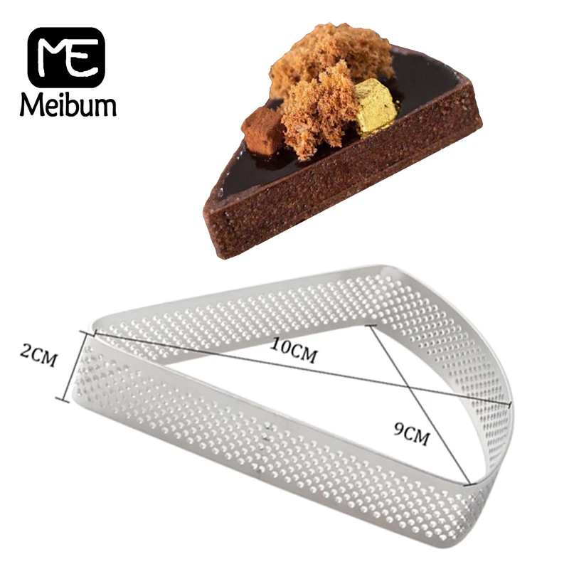 Meibum кольцо из нержавеющей стали в форме веера для торта сделай сам французский