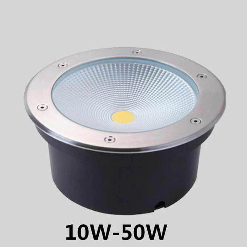 

10pcs/lot 7W 10W 15W 20W 30W 50W COB LED Underground Lamps Buried Lighting LED Underground Light Outdoor Recessed AC85-265V