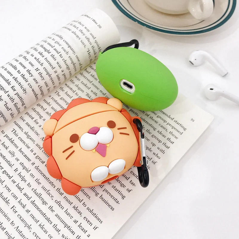 Защитный чехол Q UNCLE Bulldog для Apple Airpods беспроводной силиконовый стереогарнитура 2