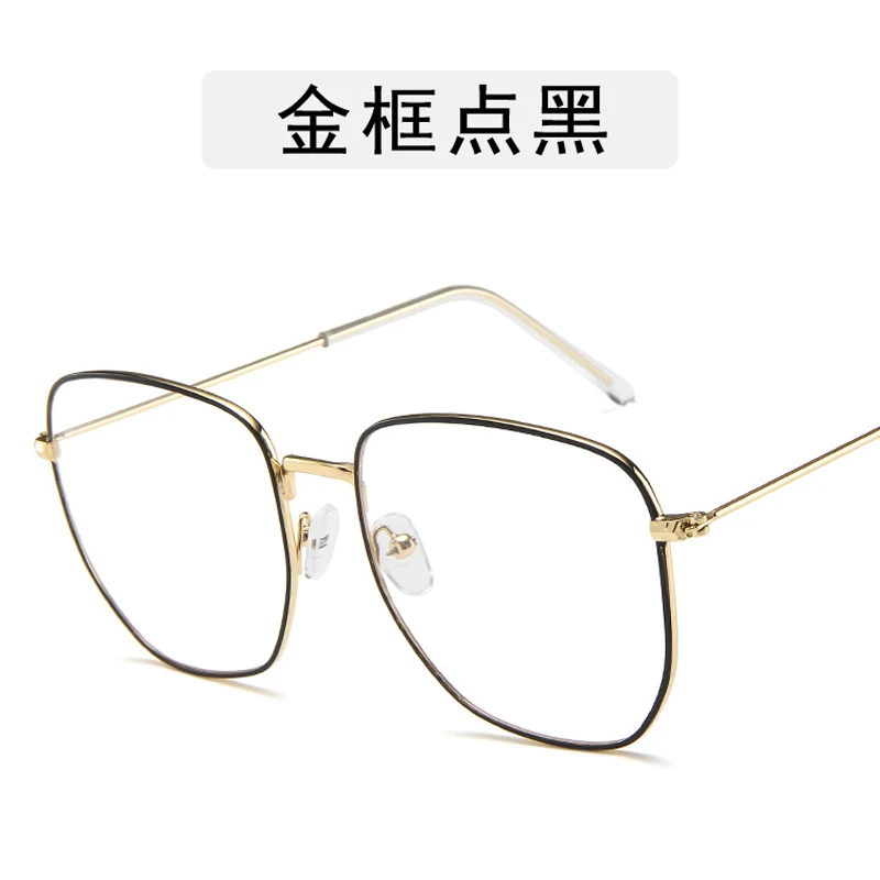 

Women Vintage Sunglasses Women Luxury Mirror Big polygon Retro Sunglasses Men Women Eyewear Metal Frame Sun Glasses