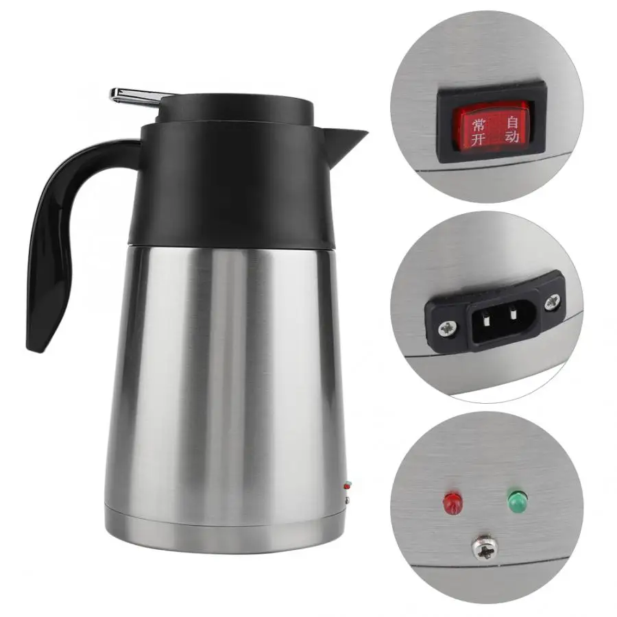 Автомобильная дорожная электрическая чашка с подогревом 12/24 В 1300 мл | Бытовая