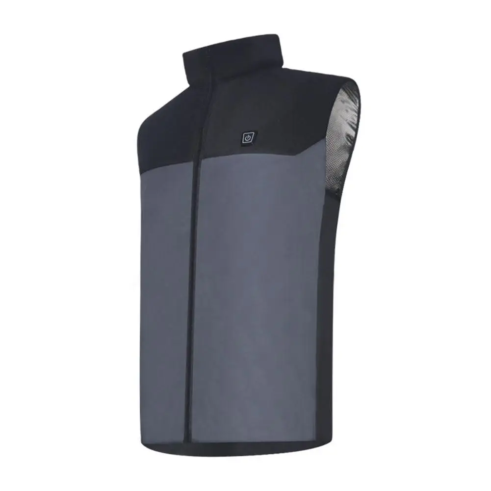 

2019 Outdoor Men Electric Heated Vest USB Heating Vest Winter Thermal Cloth Feather Hot Sale Camping Hiking Warm Hunting Jacket