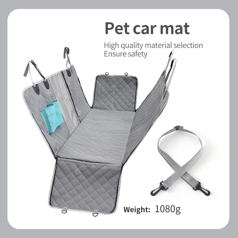 

Dog Car Seat Cover 100% Waterproof Pet Dog Travel Mat Hammock For Small Medium Large Dogs Travel Car Rear Back Seat Safety Pad