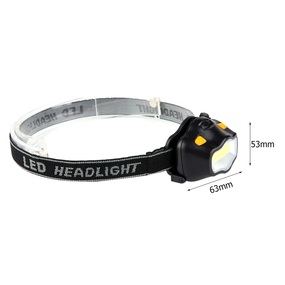 

3W Camping Fishing Flashlight COB LED Portable Headlamp Outdoor Emergency Lamp Led Head lamp Flashlight Torch Headlight