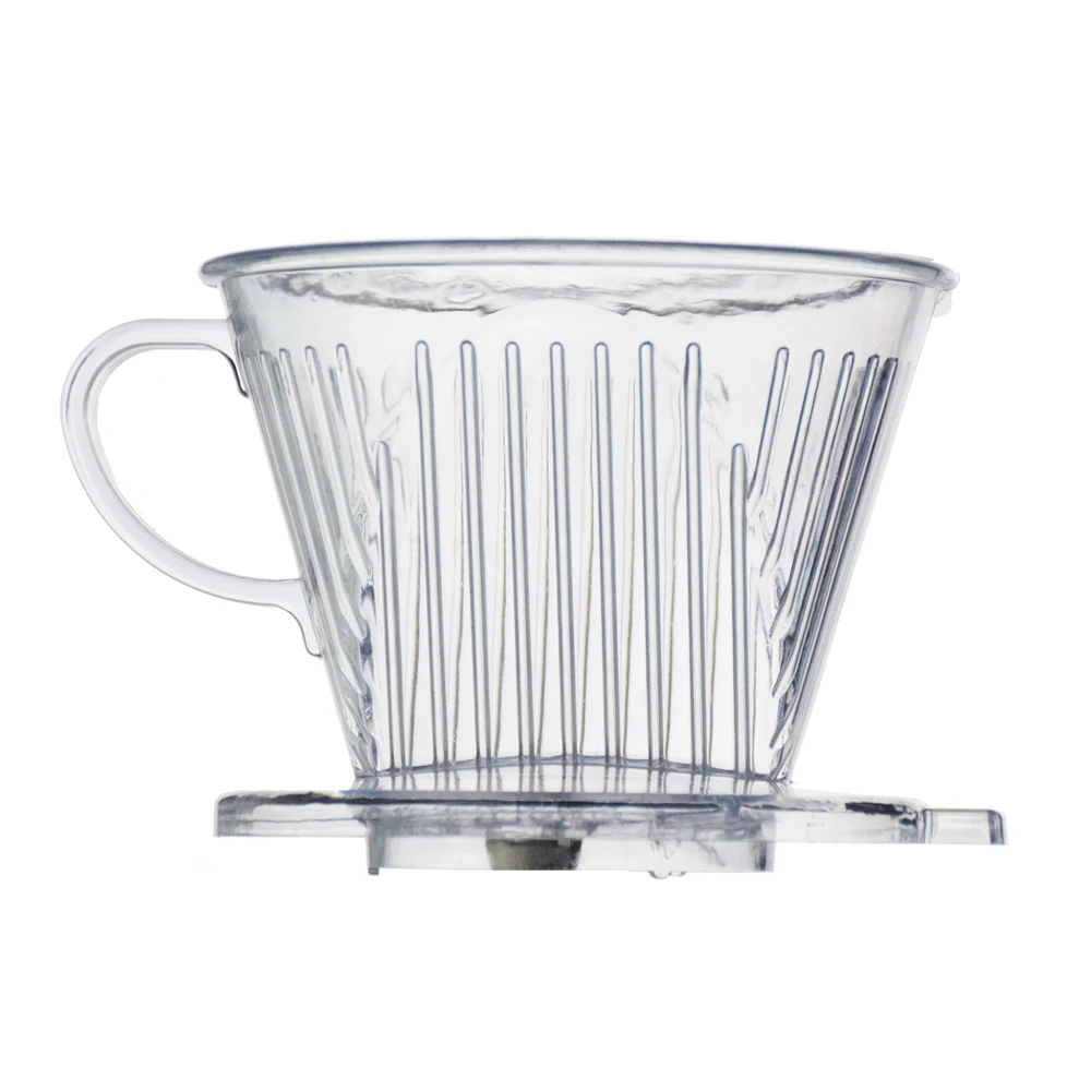 Пластиковые фильтры для кофе V60 Eco coffee Dripper Clear размер 01 Размер 02 40 шт. инструменты