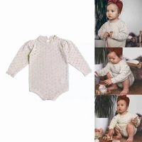 100738090cm knitted baby one piece unisex baby girl infant romper one piece color vintage style cream knitted lovely clo g4x8