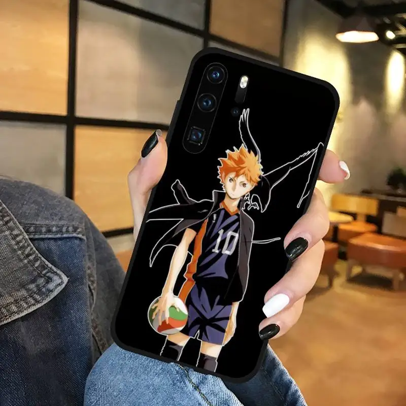 

Hot Anime Volleyball Haikyuu Phone Cases Funda For Huawei P9 P10 P20 P30 Lite 2016 2017 2019 plus pro P smart