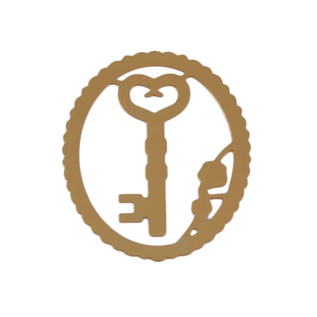 Милые Студенческие закладки с кружевным вырезом и золотым металлическим зажимом