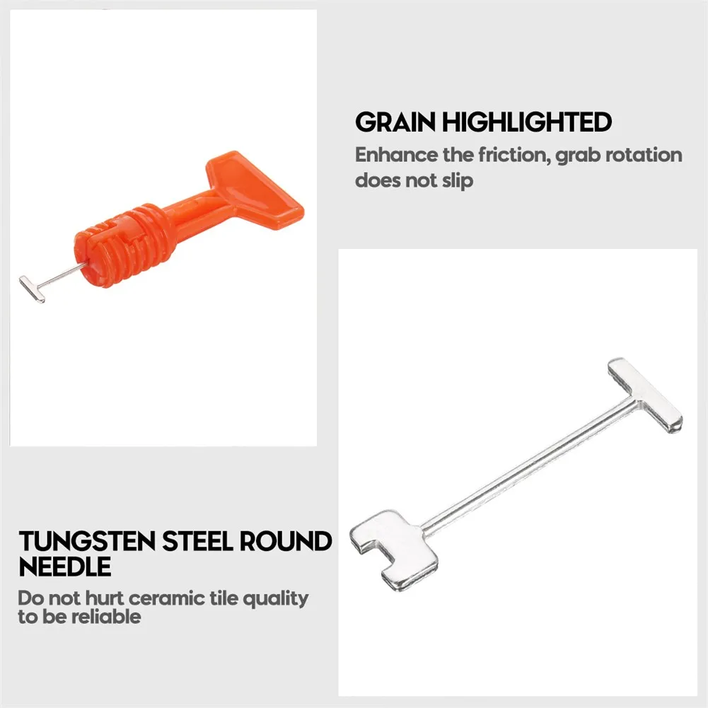 

3pcs Reusable Level Wedges Tile Spacers For Flooring Wall Tile Leveling System For Removing Grout Mortar Dry Wall
