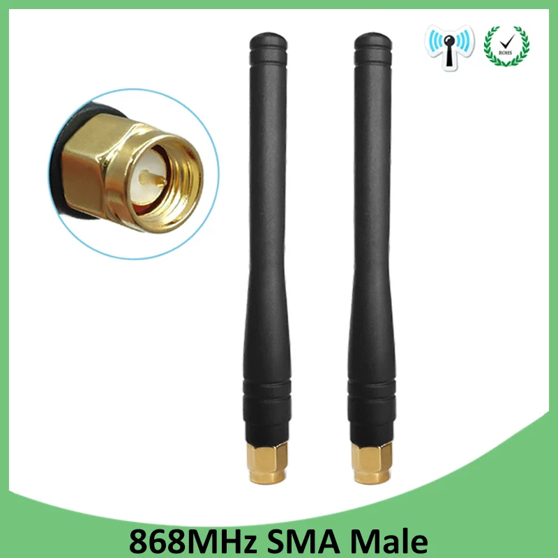 Антенна 868 МГц 915 антенна 3dbi SMA Штекерный разъем GSM IOT наружная ретранслятор
