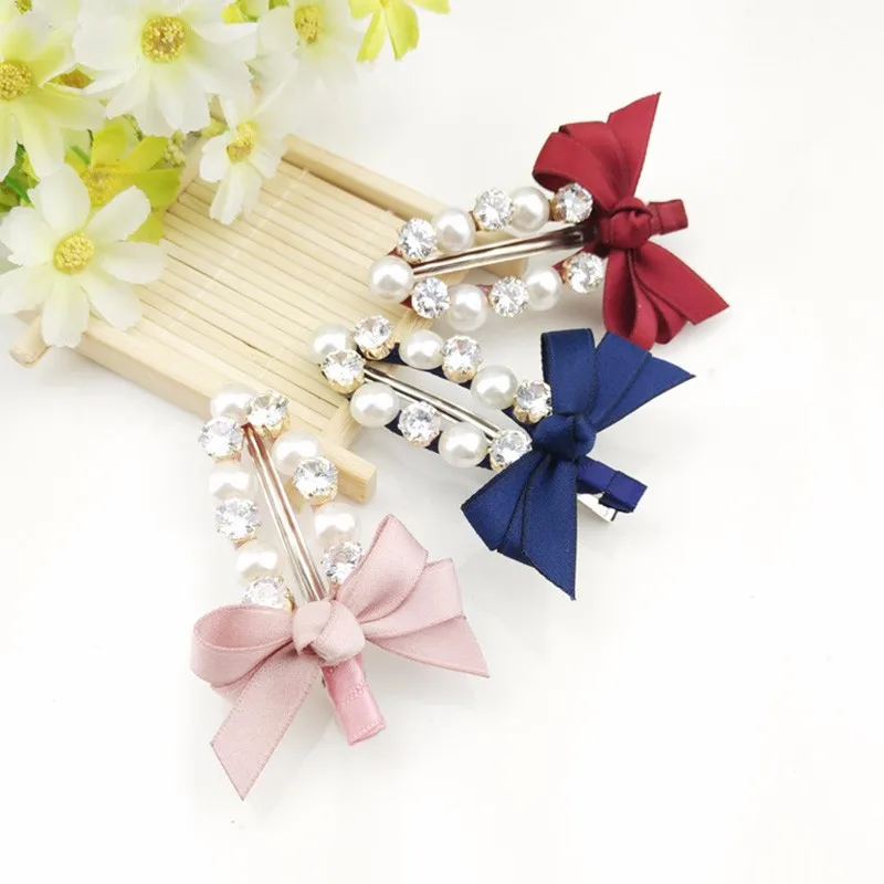 1 Pcs Pearl Metal Women Hair Clip Bobby Pin Barrette Hairpin Hair Accessories Beauty Styling Tools Dropshipping New Arrival Hot