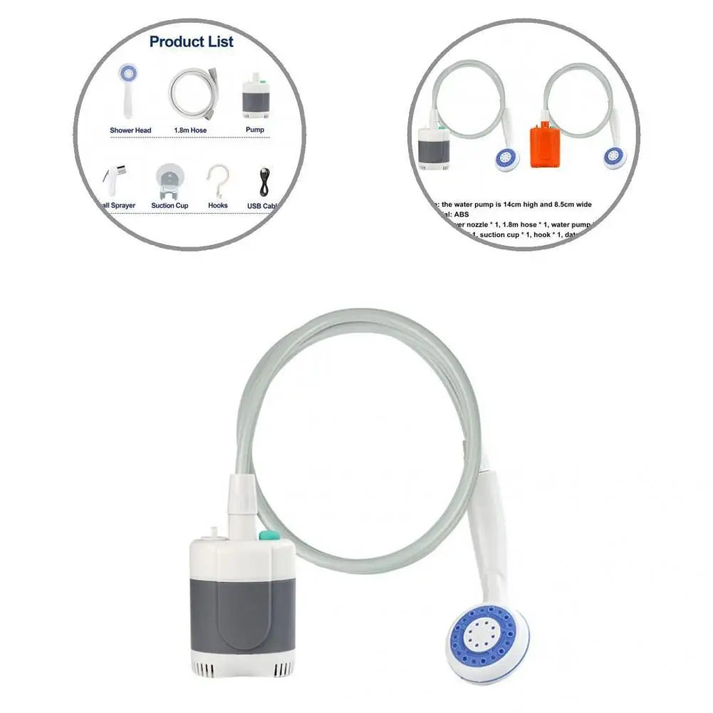 

Durable Durable Wear Resistant Outdoor Shower Set Camping Accessory Outdoor Shower Set Easy To Install for Outdoor