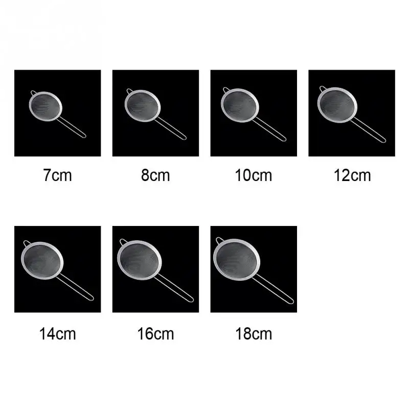Кухня Проволока из нержавеющей стали фильтр для масла с тонкой сеткой сито муки