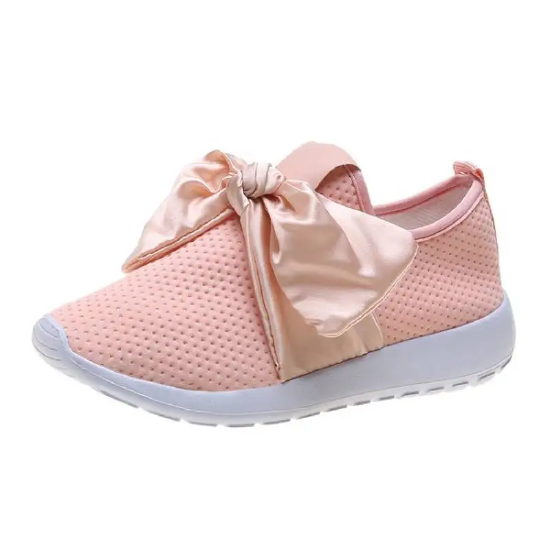 2019 удобная женская обувь сезон осень для бега розовые кроссовки на платформе