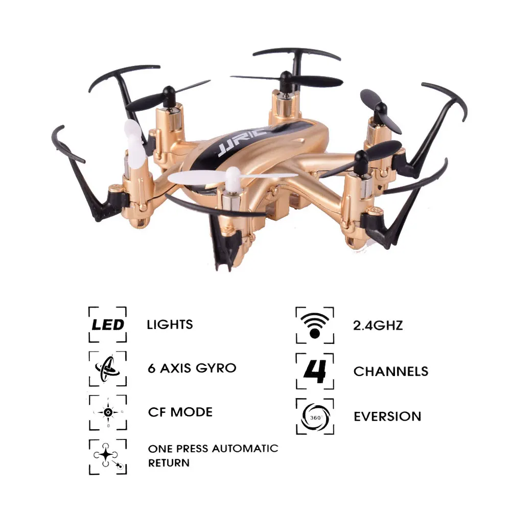 JJRC H20 2 4G 4CH 6 осевой мини Радиоуправляемый Дрон с безголовым режимом Квадрокоптер