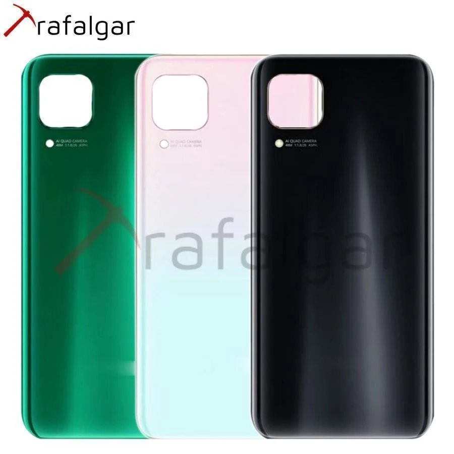 Задняя крышка батарейного отсека для Huawei P40 Lite NOVA 7i задний корпус дверной чехол