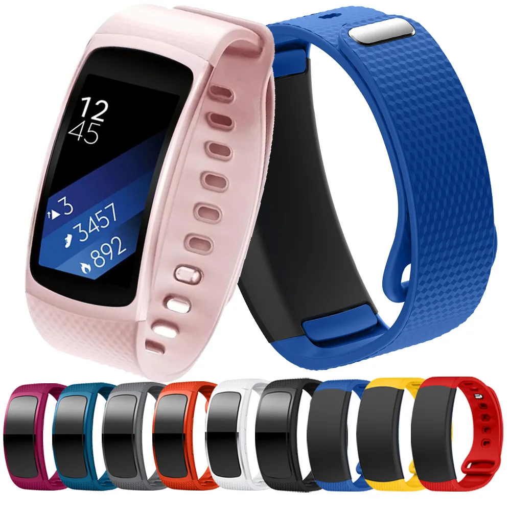 Ремешок для часов Samsung Gear Fit 2 Pro роскошный спортивный силиконовый сменный ремешок