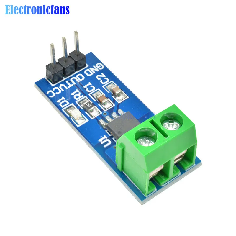 Дизайн 5A Диапазон тока модуль датчика ACS712 модуль для Arduino модуль