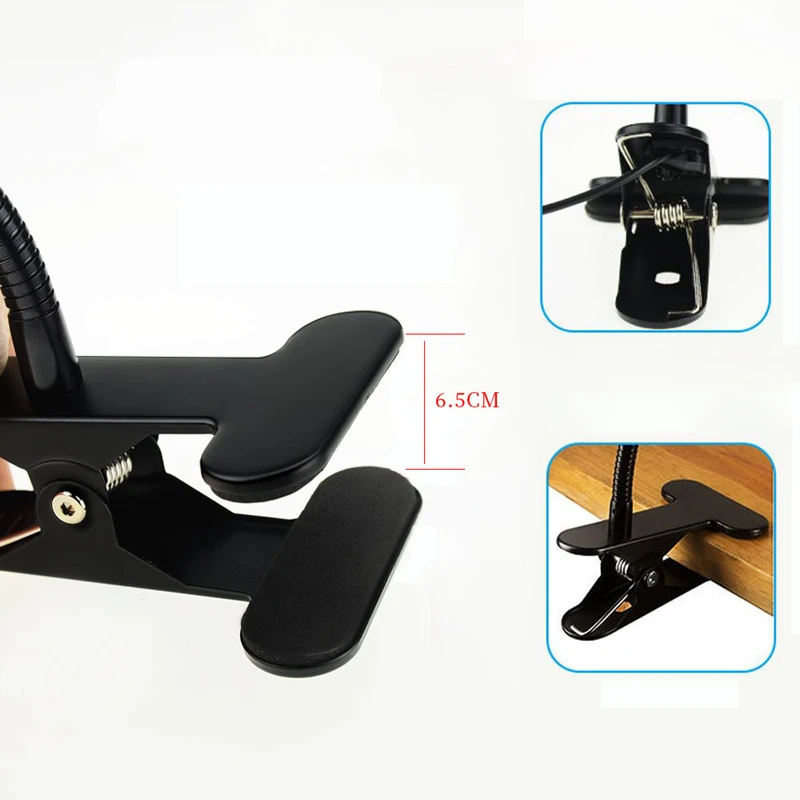 Лампа-Лупа со светодиодной подсветильник кой 5 светодиодный Гибкая Настольная