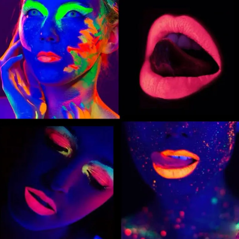 2020 люминесцентное свечение Губная помада матовых оттенков флуоресценции в