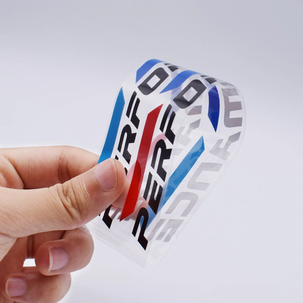 Автомобильное зеркало заднего вида наклейка производительность логотип для bmw X1