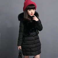 padded winter girls jacket for girls coat kids hooded warm outerwear coat for girls clothes children jacket 4 5 8 10 11 12 year
