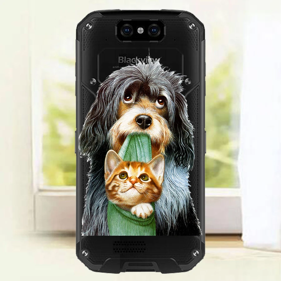 Для BLACKVIEW BV9500 чехол модный силиконовый мягкий симпатичный из ТПУ задний Чехол s