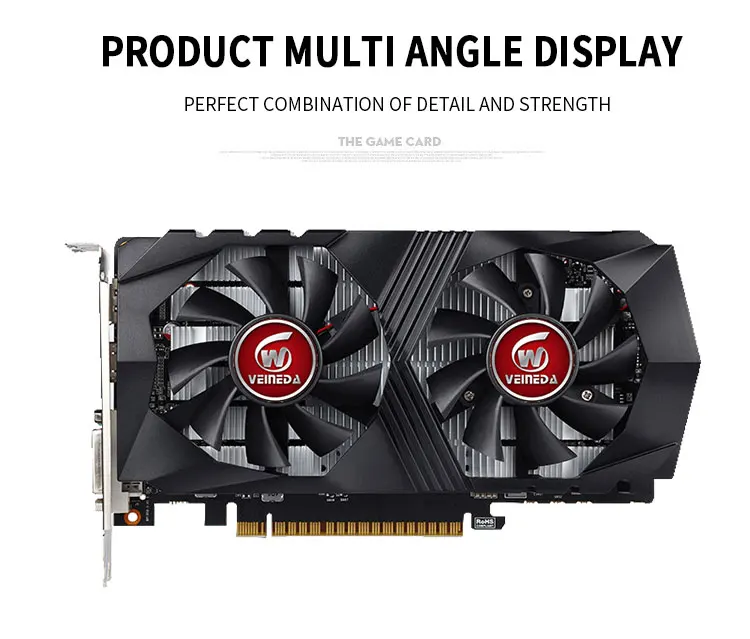 Видеокарта GTX1050 GPU графическая карта 2G DDR5 игровая майнинговая карта Instantkill GTX950, GTX750, GTX650 для игр nvidia Geforce Gtx