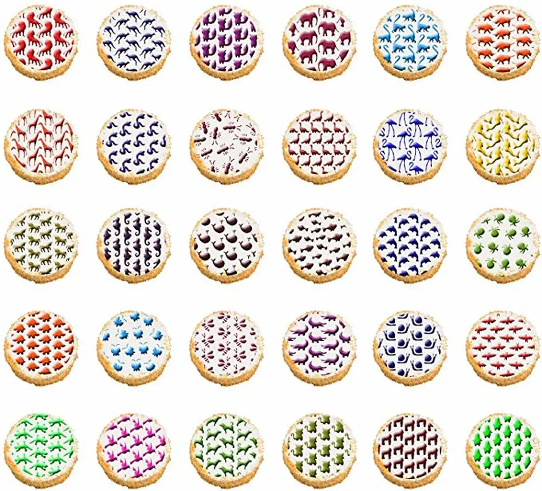 1 шт. форма для печенья с животными трафарет выпечки пряников тортов украшение